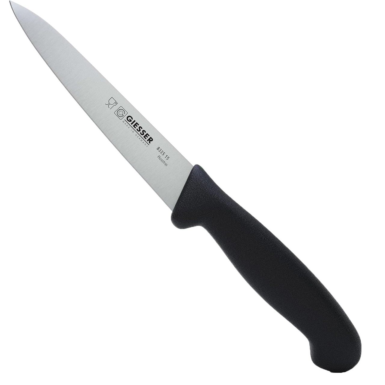 Кухонный нож универсальный Giesser 150 мм Черный 000266924 - фото 1