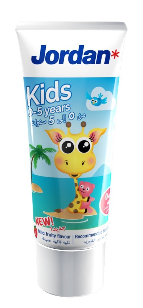 Дитяча зубна паста Jordan Kids, 0-5 років, 50 мл - фото 1