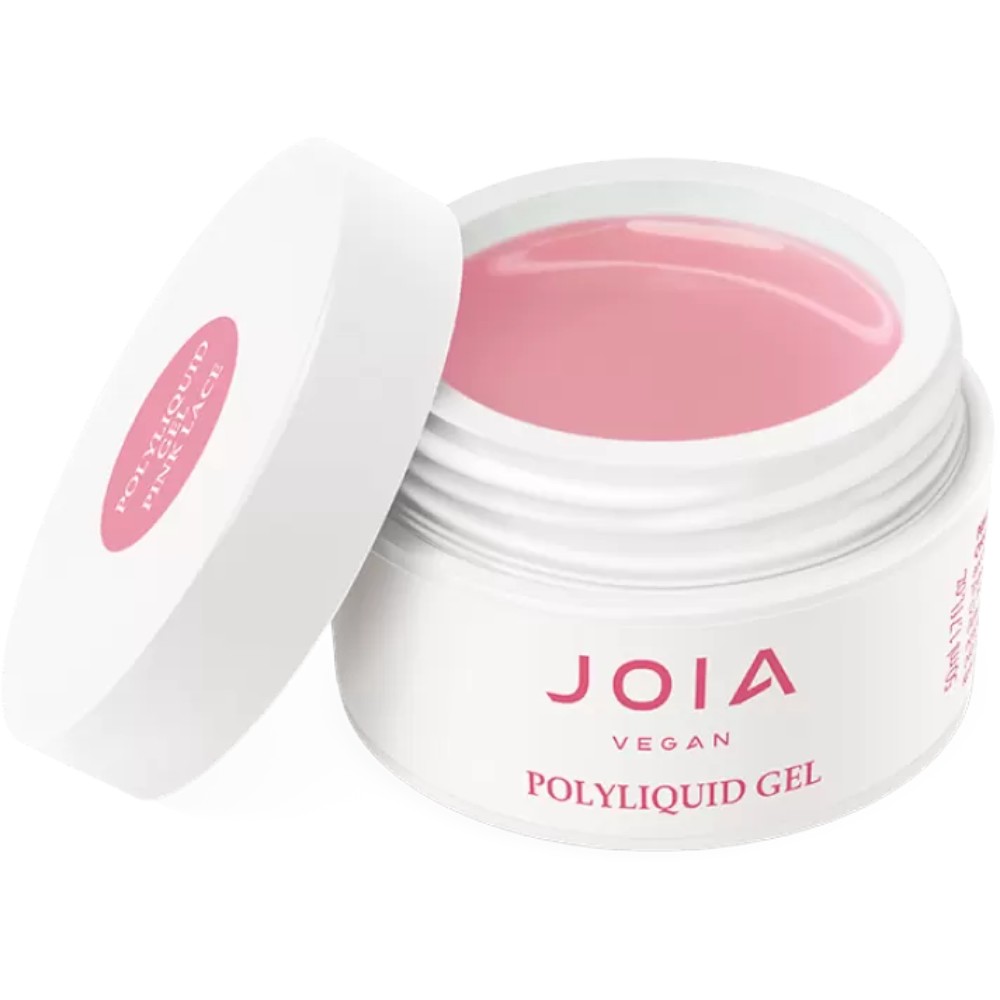 Жидкий гель для укрепления и моделирования Joia vegan PolyLiquid gel Pink Lace 50 мл - фото 1