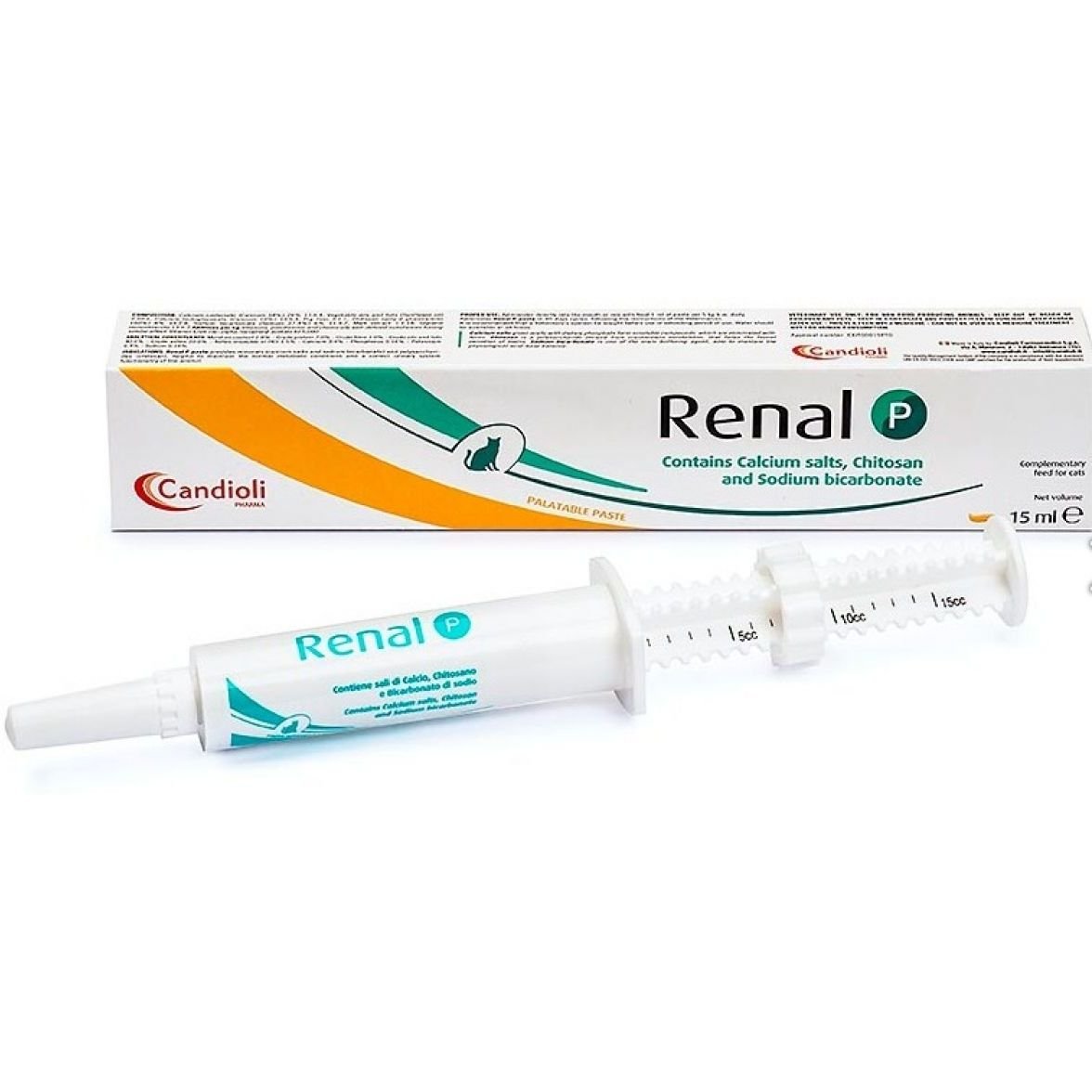 Фото - Ліки й вітаміни Харчова добавка Candioli Renal P при хронічній нирковій недостатності для