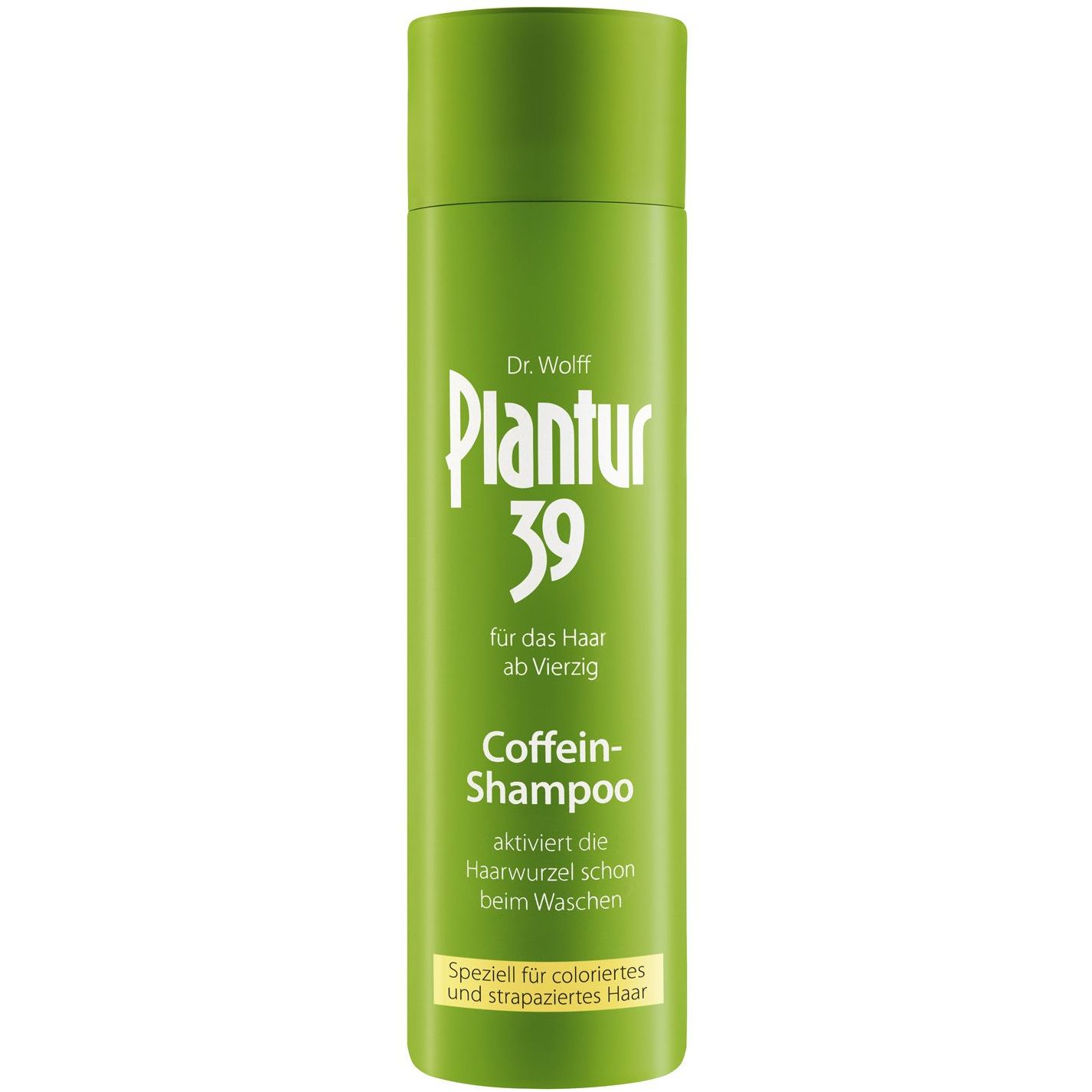 Шампунь проти випадіння волосся Plantur 39 Phyto-Coffein Shampoo, для пошкодженого та фарбованого волосся, 250 мл - фото 1