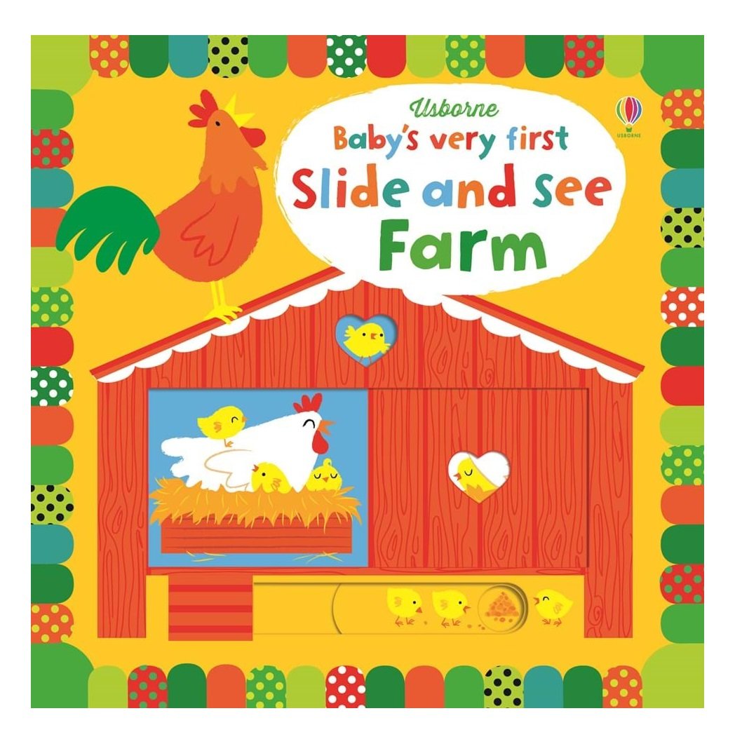 Baby's Very First Slide and See Farm - Fiona Watt, англ. мова (9781409581277) - фото 1
