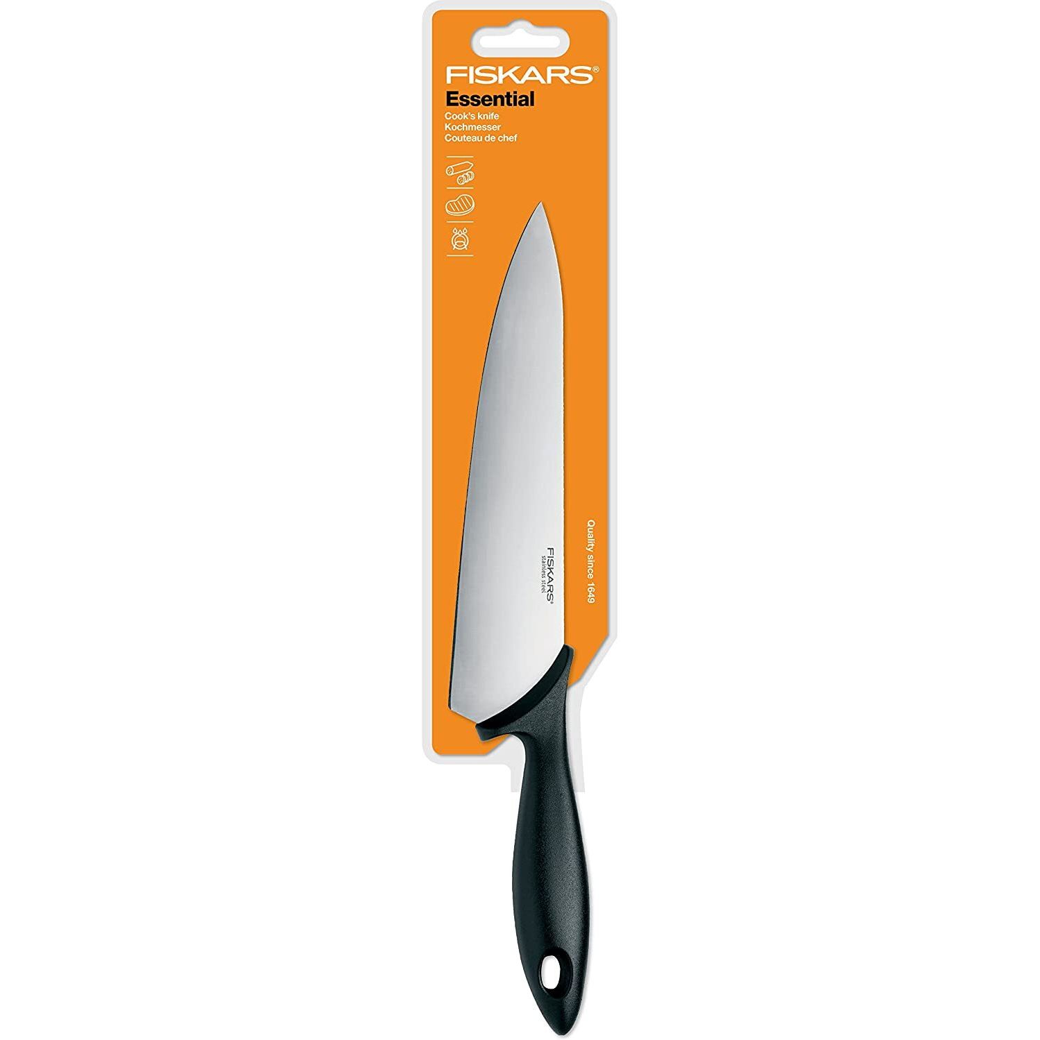 Ніж для шеф-кухаря Fiskars Essential 21 см (1023775) - фото 2