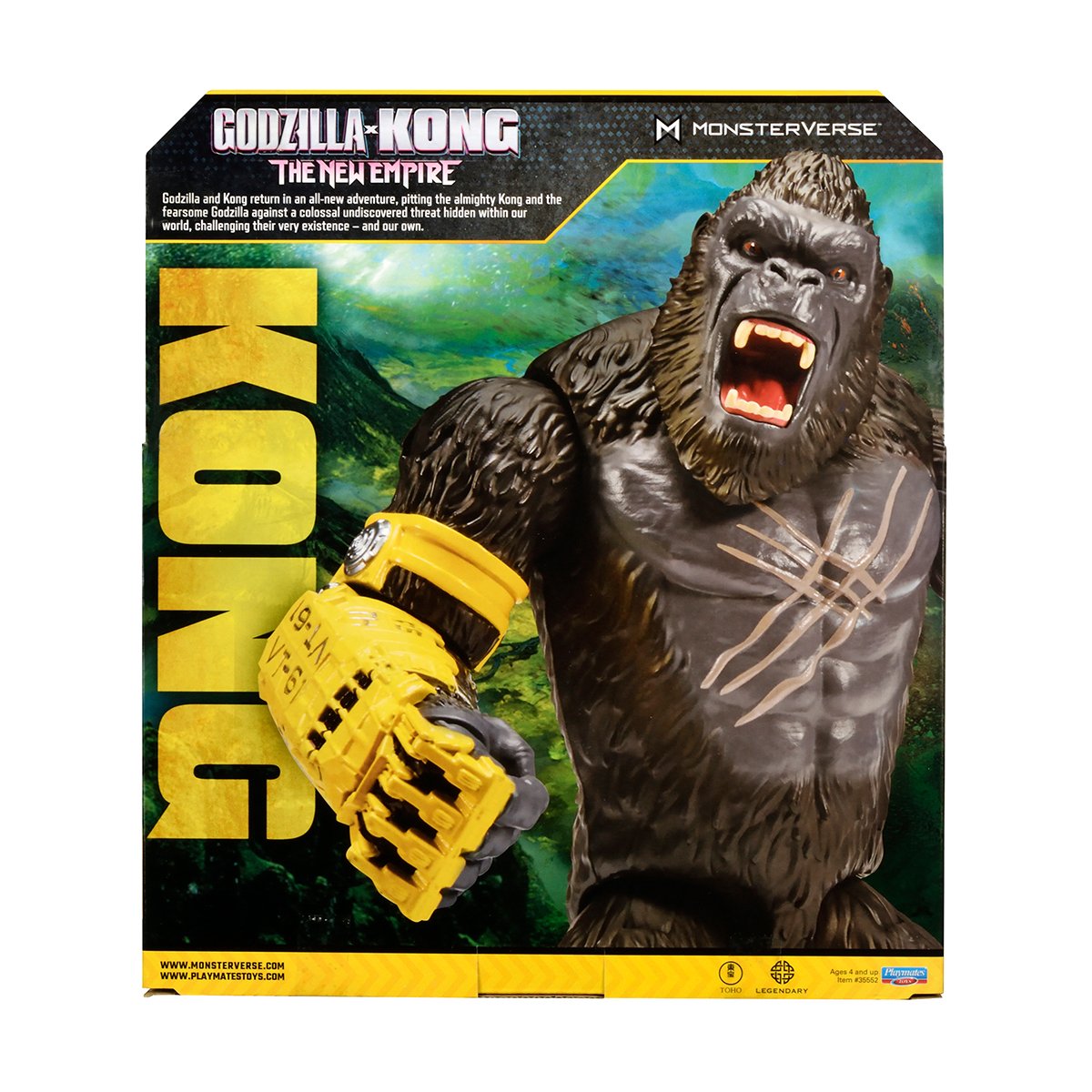 Ігрова фігурка Godzilla vs Kong Конг гігант зі сталевою лапою 28 см (35552) - фото 5