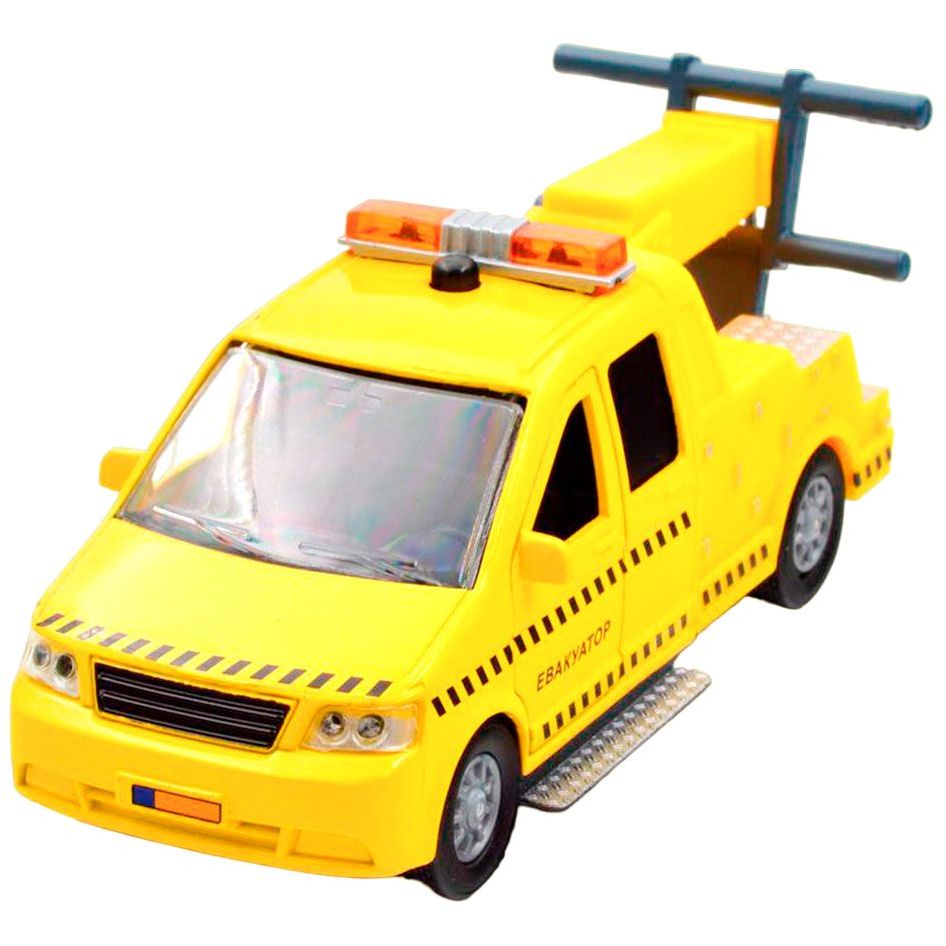 Автомодель TechnoDrive City service Евакуатор жовтий (510651.270) - фото 1