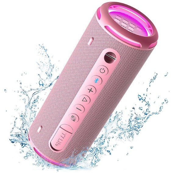 Портативна колонка Tronsmart Lite T7 24W TWS Bluetooth Pink - фото 2