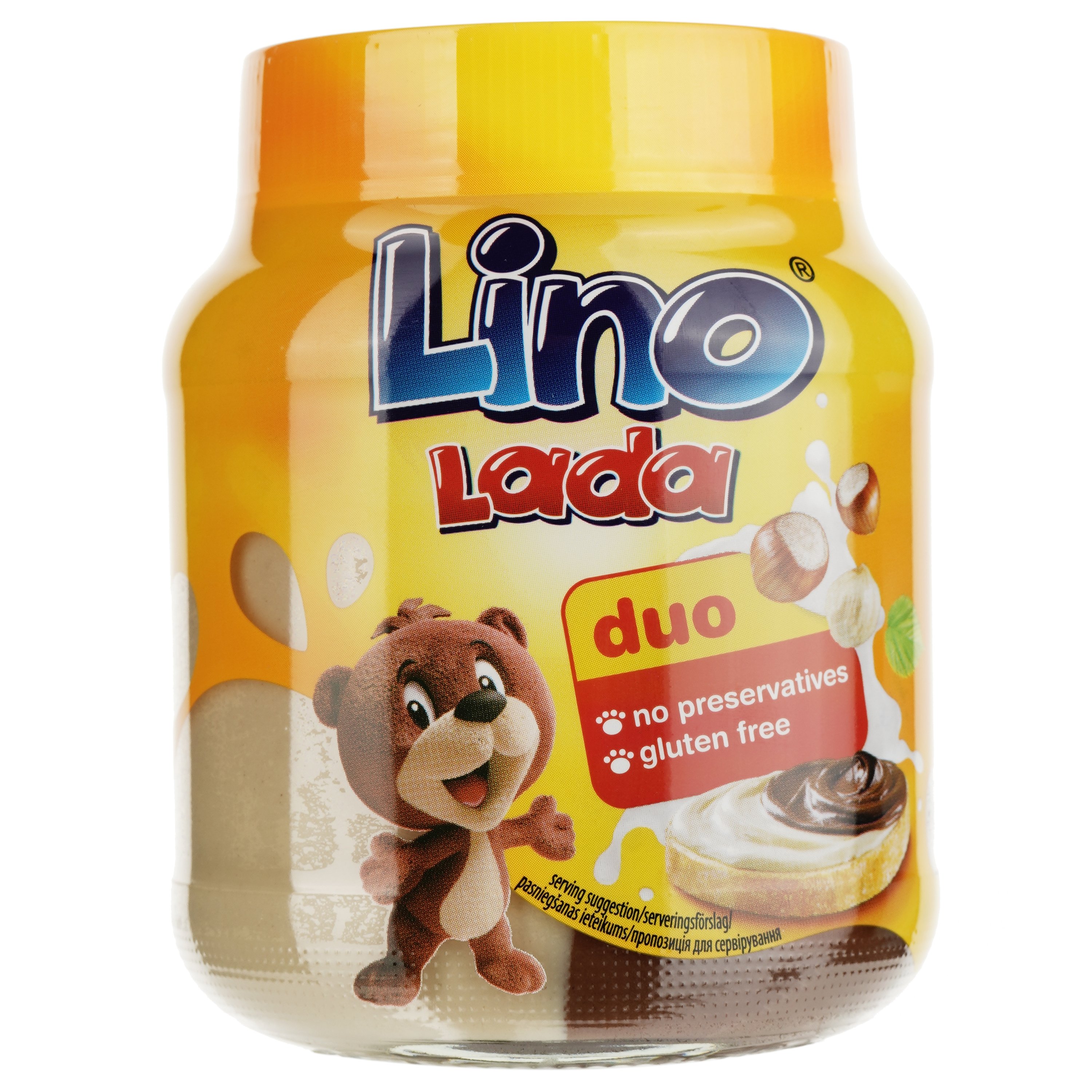 Молочна паста Lino з фундуком та какао 350 г - фото 2