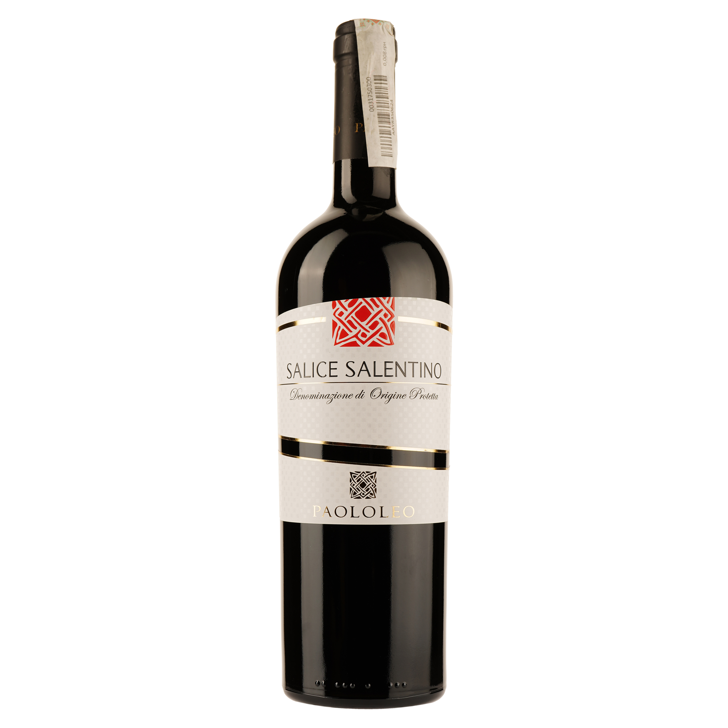 Вино Paololeo Salice Salentino Varietali DOP, червоне, сухе, 0,75 л - фото 1