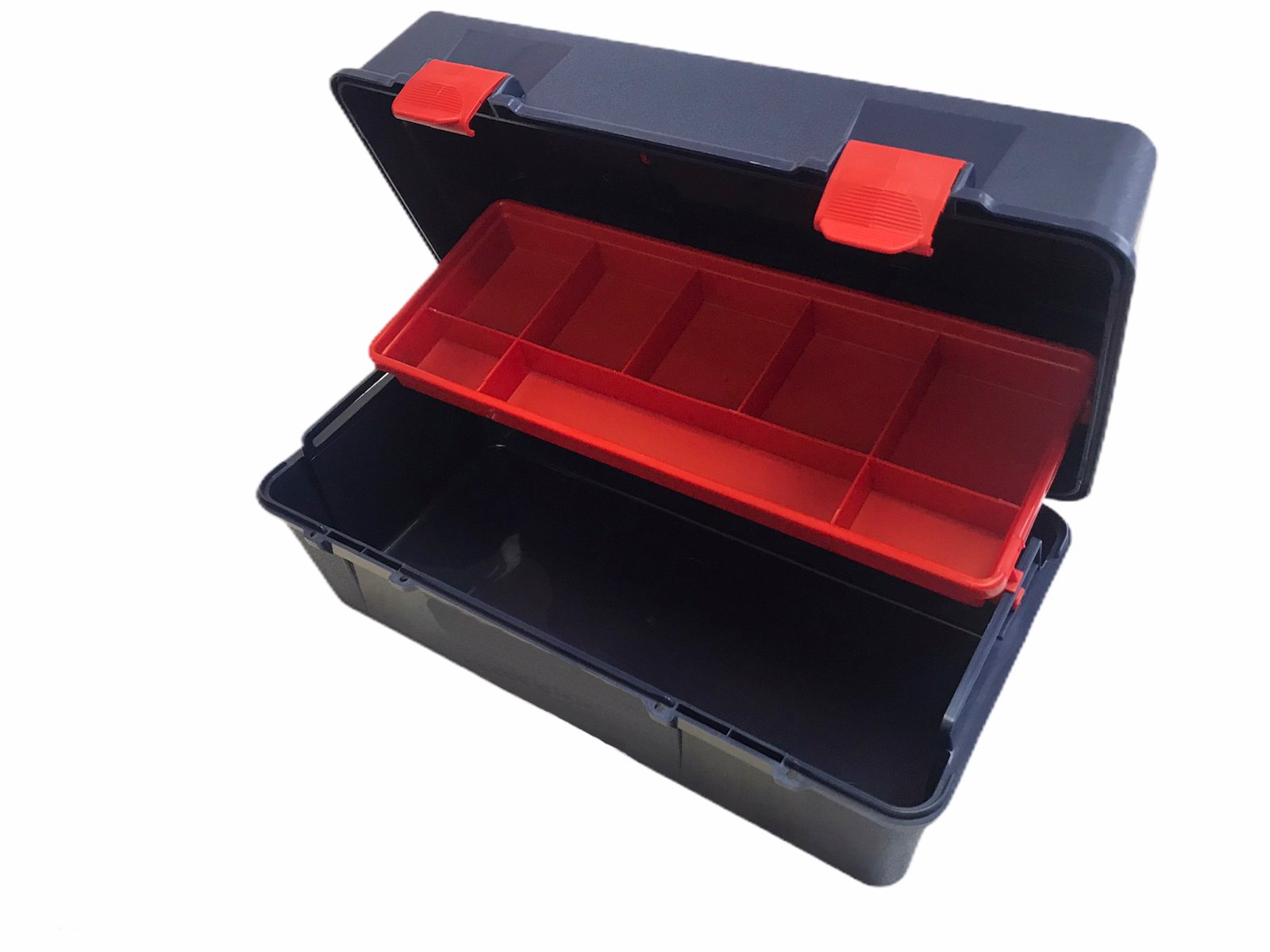 Ящик пластиковий для інструментів Tayg Box 22 Caja htas, 35,6х18,4х16,3 см, синій (122002) - фото 3