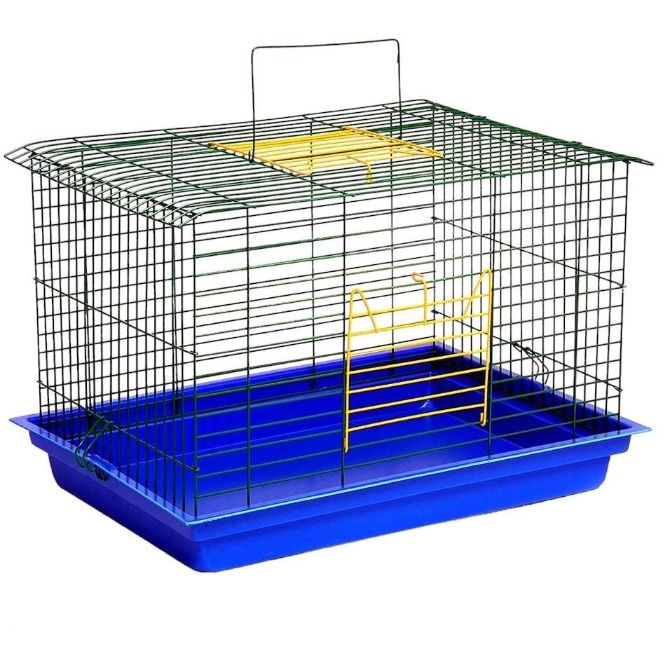 Клетка для грызунов Лорі Кролик Макси, 57х40х36 см, краска, в ассортименте (К026) - фото 3