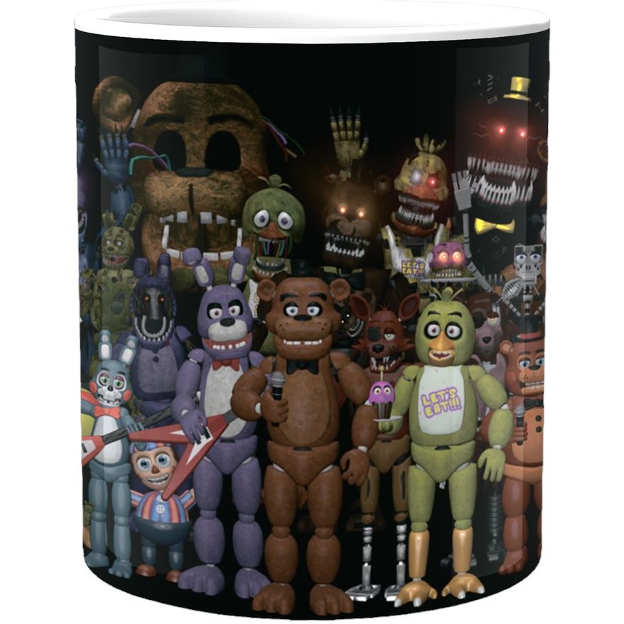 Кружка GeekLand Five Nights At Freddys  Пять ночей с Фредди постер FN.02.001 - фото 1