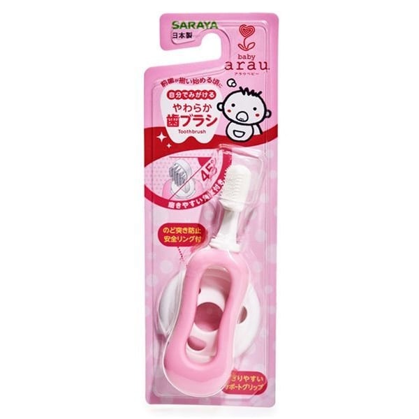 Зубна щітка Arau Baby, рожевий (56197) - фото 1