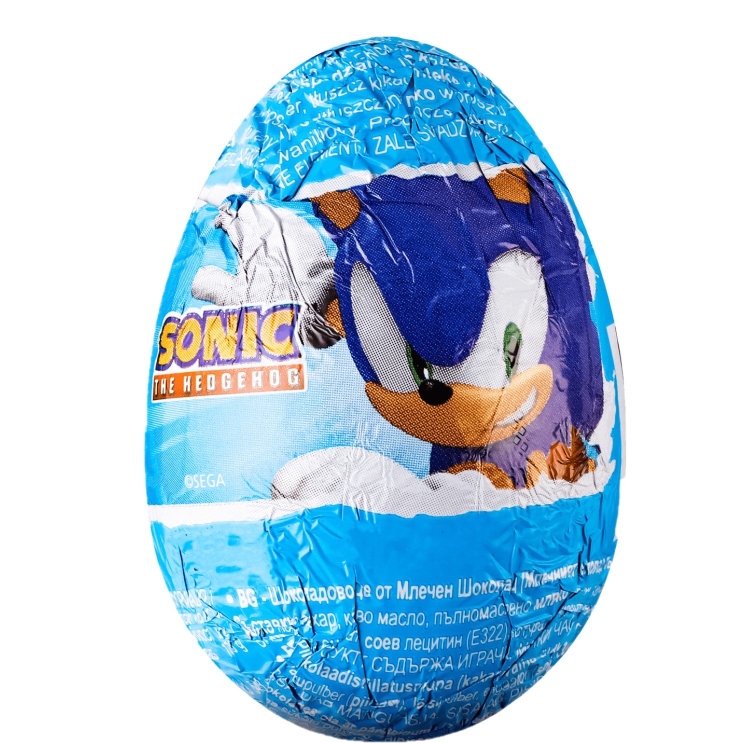 Яйце шоколадне Sonic з сюрпризом 20 г (914386) - фото 1