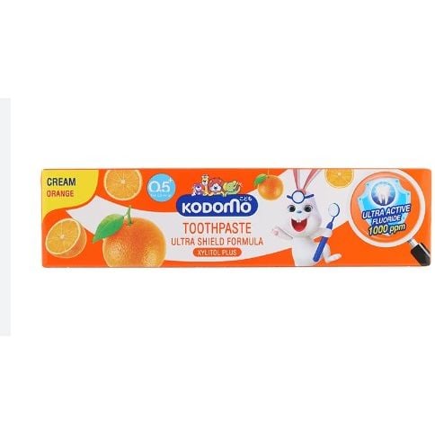 Детская зубная крем-паста Kodomo Ultra Shield Апельсин, 65 г - фото 1