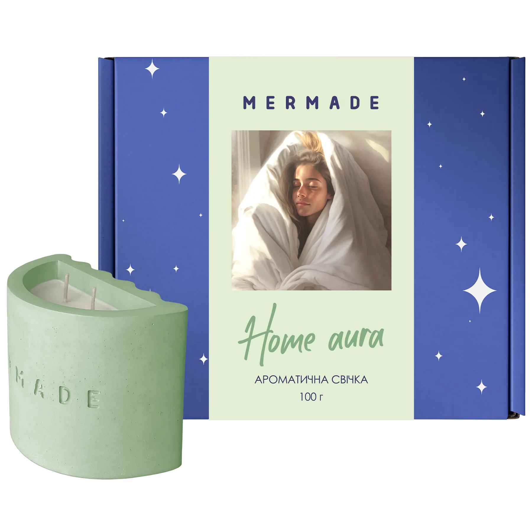 Ароматична свічка Mermade Home Aura, 100 г - фото 1