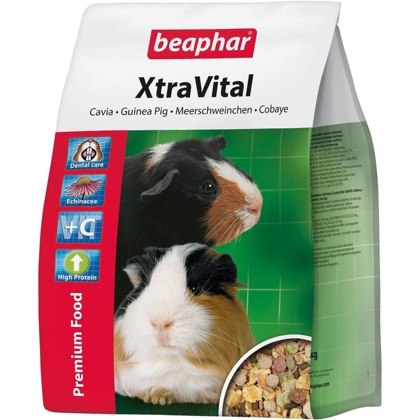 Корм для морських свинок Beaphar Xtra Vital Guinea Pig Food 2.5 кг - фото 1