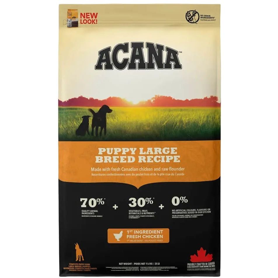 Сухой корм для щенков Acana Puppy Large Breed Recipe, 11.4 кг - фото 1