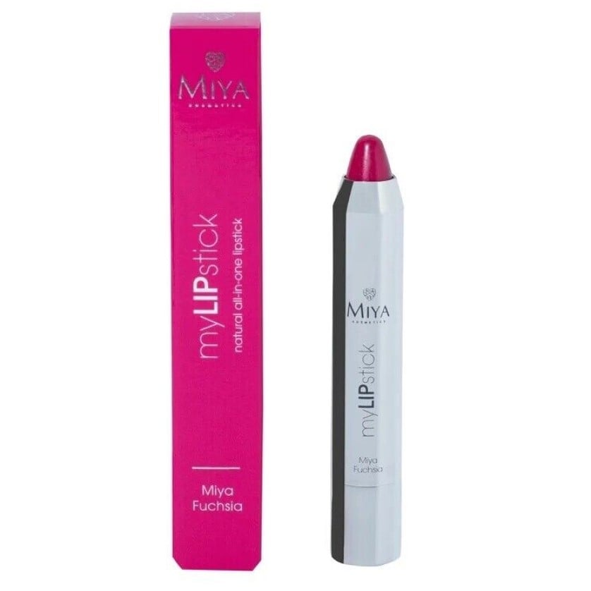 Помада для губ Miya Cosmetics My Lipstick Natural All-In-One Lipstick Fuchsia 2.5 г - фото 1