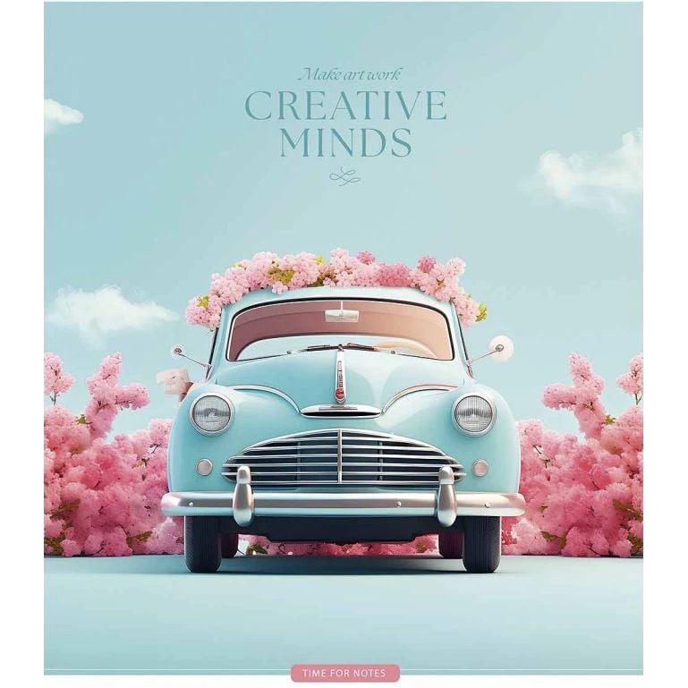 Зошит загальний Школярик Star Creative minds у клітинку 48 аркушів 10 шт. (048-3397K) - фото 1