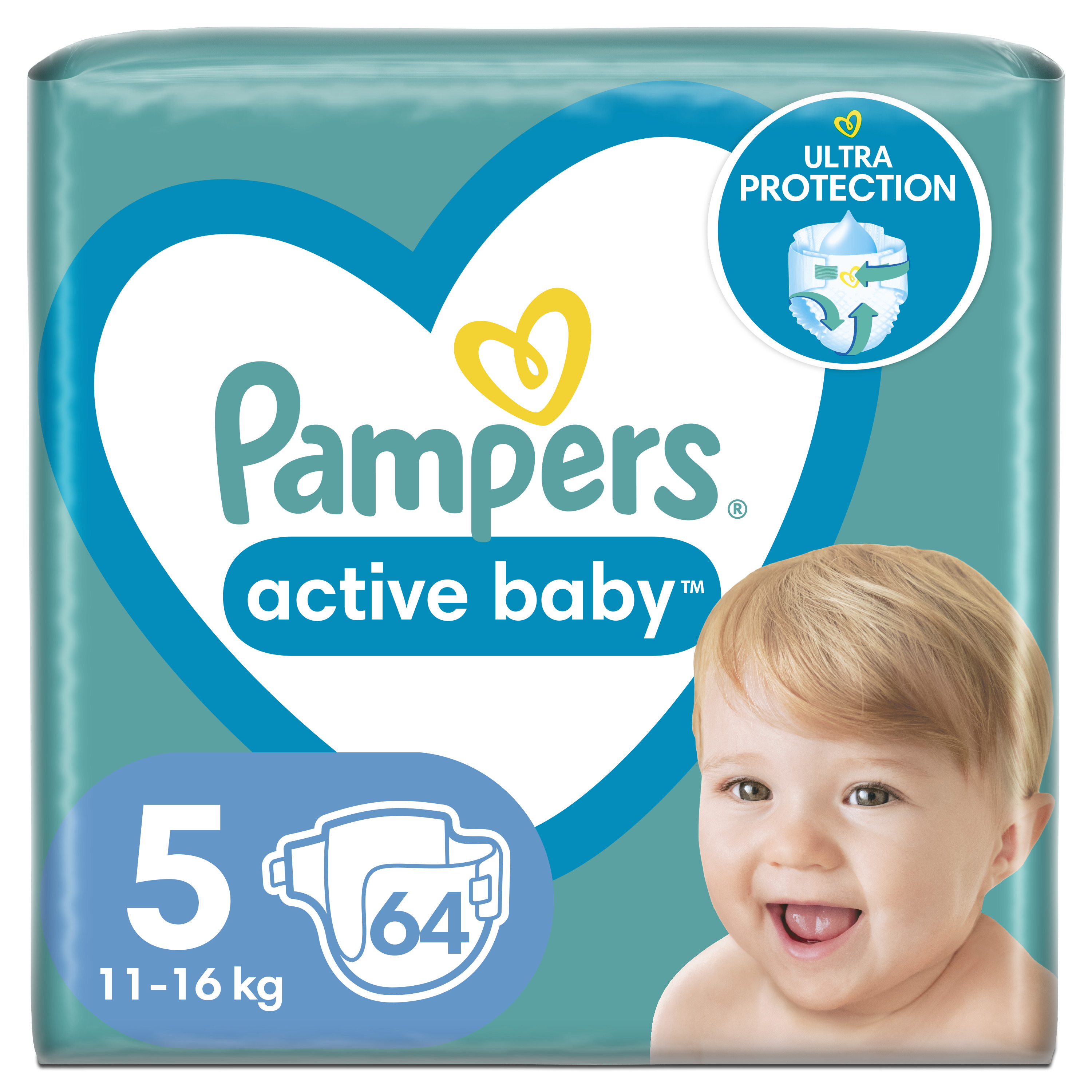 Підгузки Pampers Active Baby 5 (11-16 кг) 64 шт. - фото 2