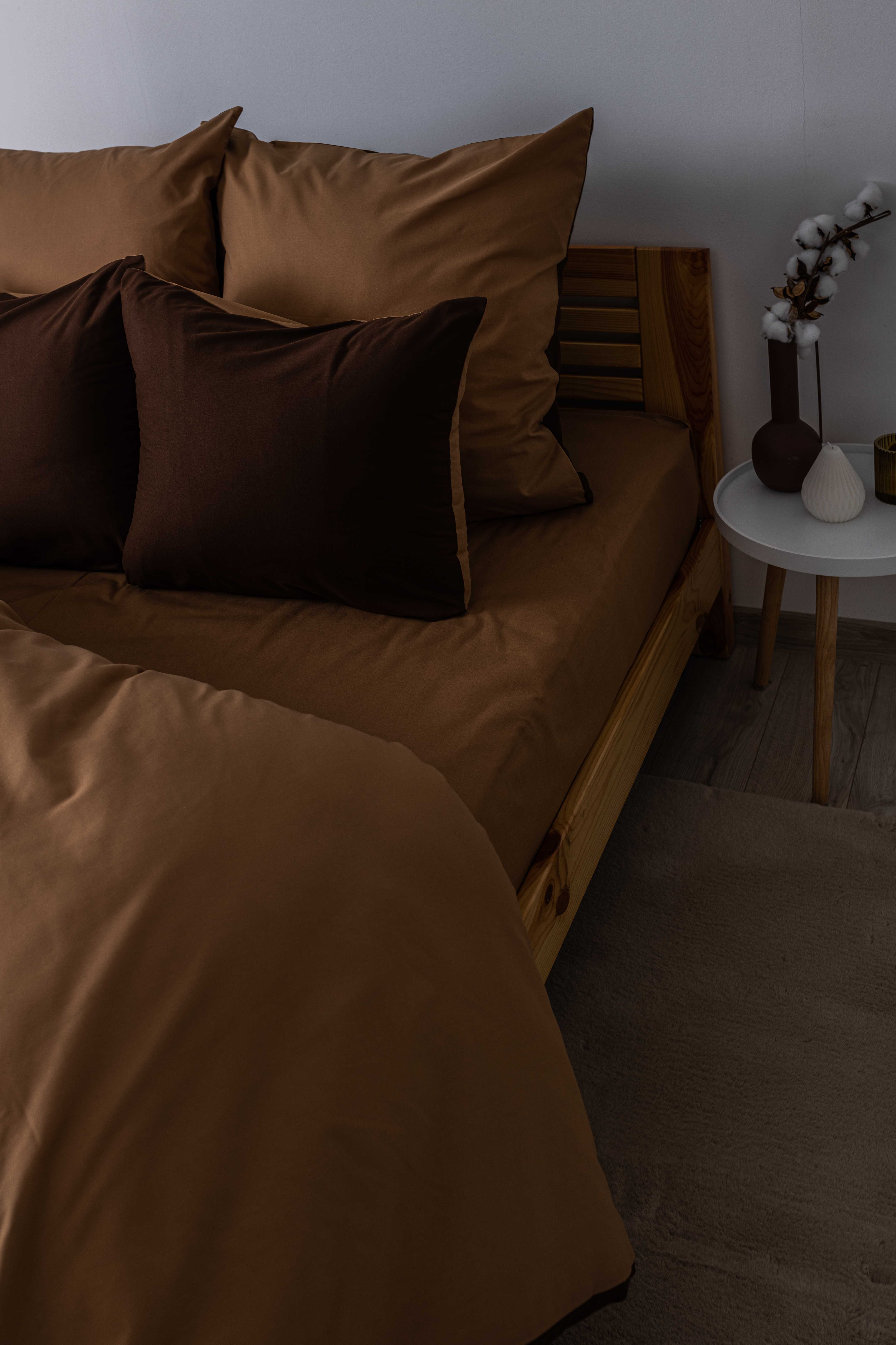 Комплект постельного белья ТЕП Happy Sleep Винный Топаз двуспальный коричневый (2-03795_26213) - фото 5