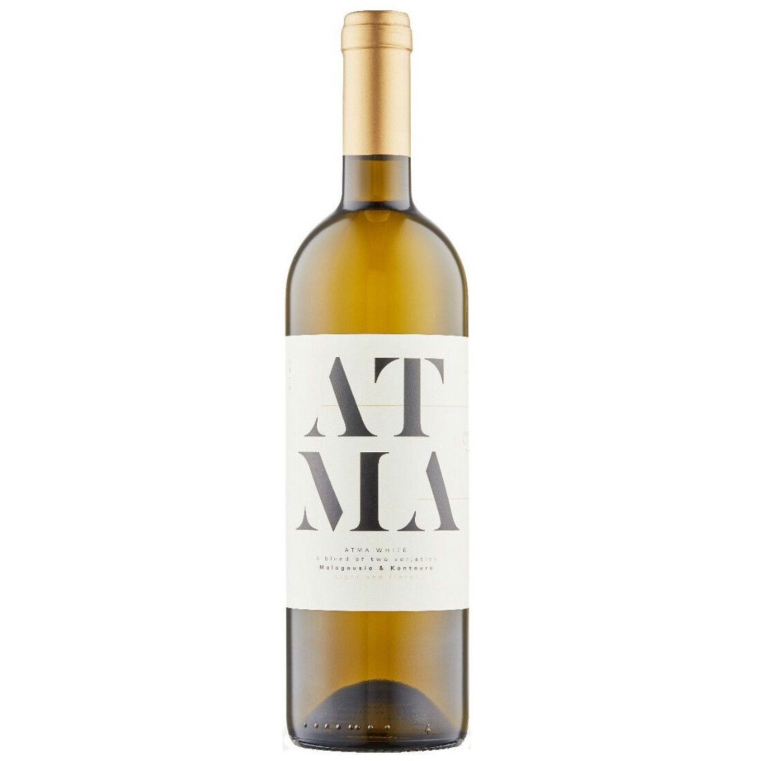 Вино Thymiopoulos Atma, біле, сухе, 12%, 0,75 л (26264) - фото 1