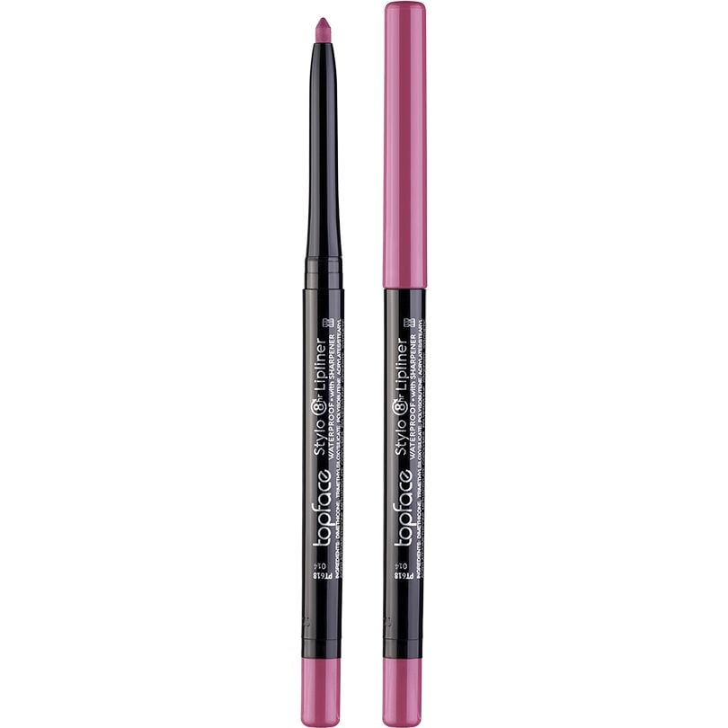 Олівець для губ TopFace Stylo Lipliner PT618 відтінок 014 0.29 г - фото 2