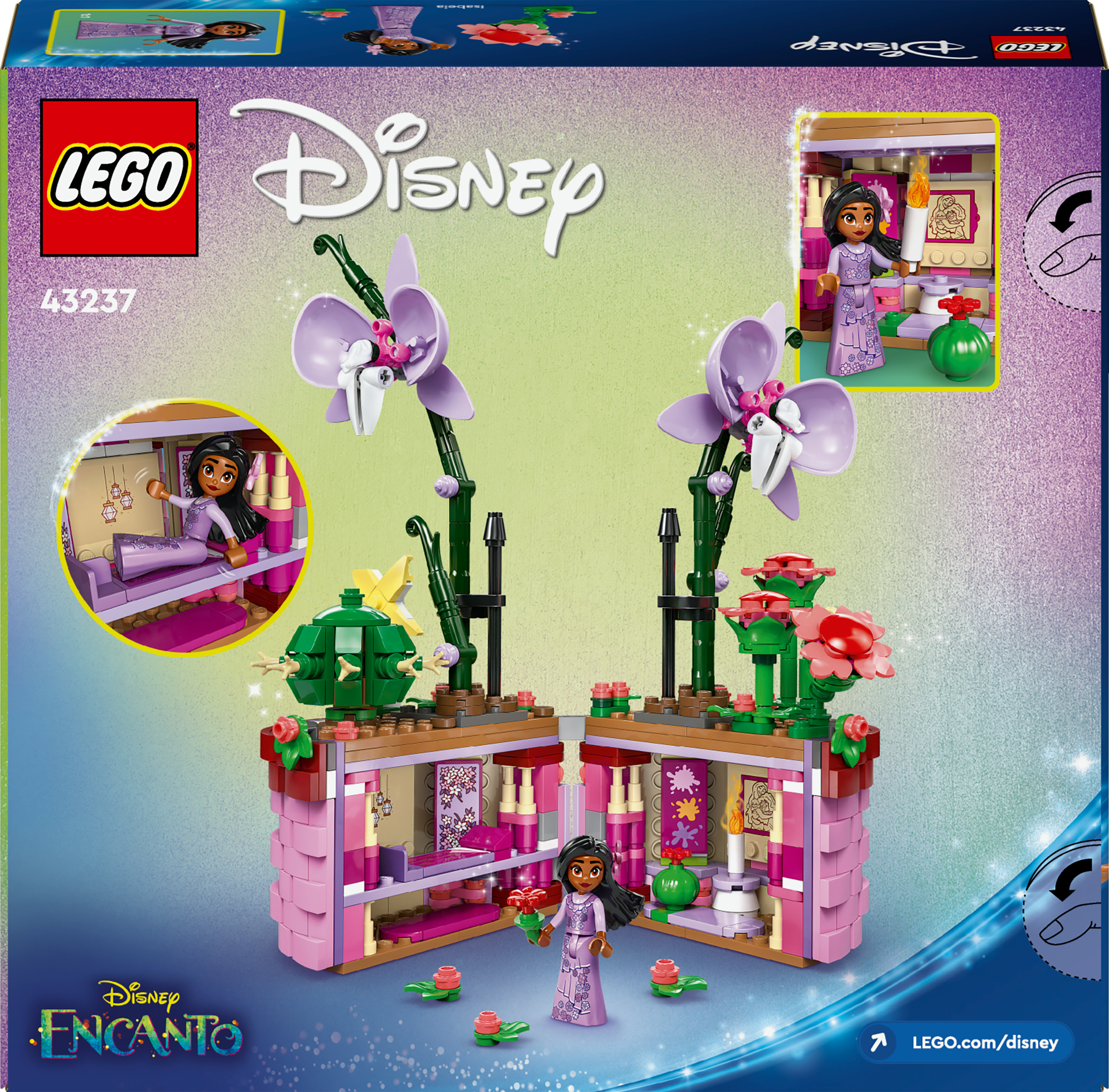 Конструктор LEGO Disney Цветочный горшок Изабеллы 641 деталь (43237) - фото 9