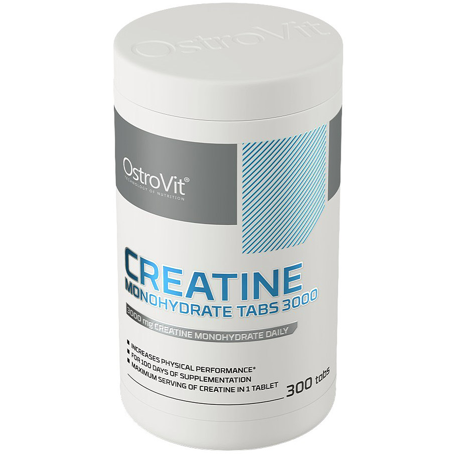 Креатин OstroVit Creatine Monohydrate 3000 мг 300 таблеток - фото 2