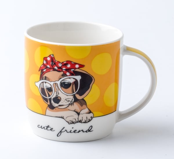 Чашка Limited Edition Beagle Cute, 365 мл (6545850) - фото 2