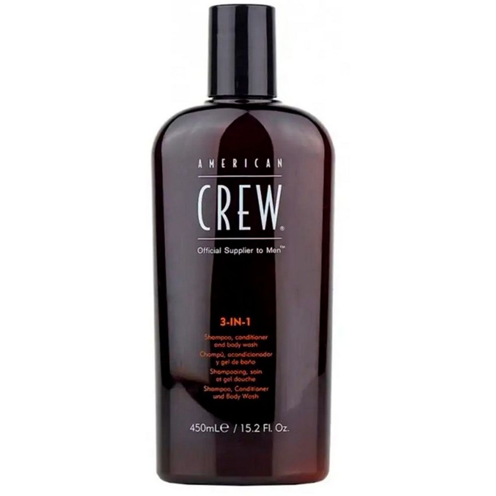 Засіб по догляду за волоссям і тілом American Crew 3-in-1 Shampoo Conditioner And Body Wash 450 мл - фото 1