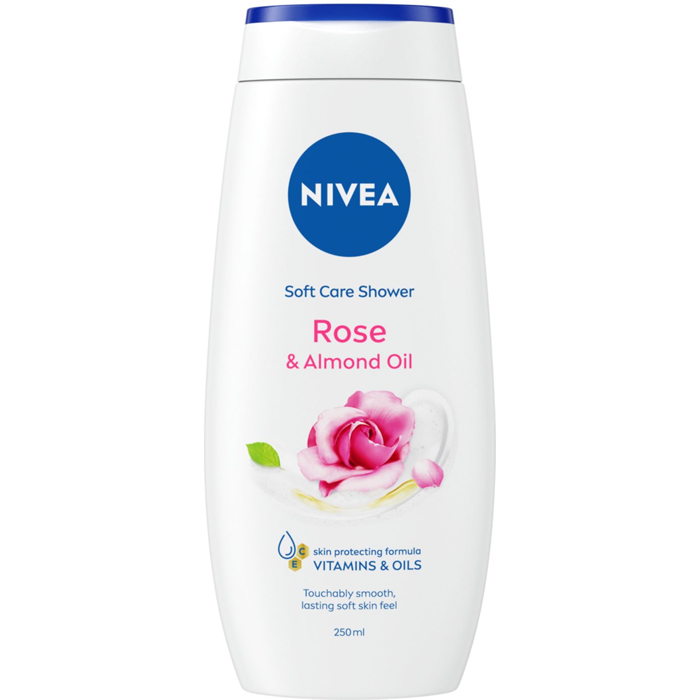 Гель-догляд для душу Nivea Крем та Троянда, 250 мл - фото 1