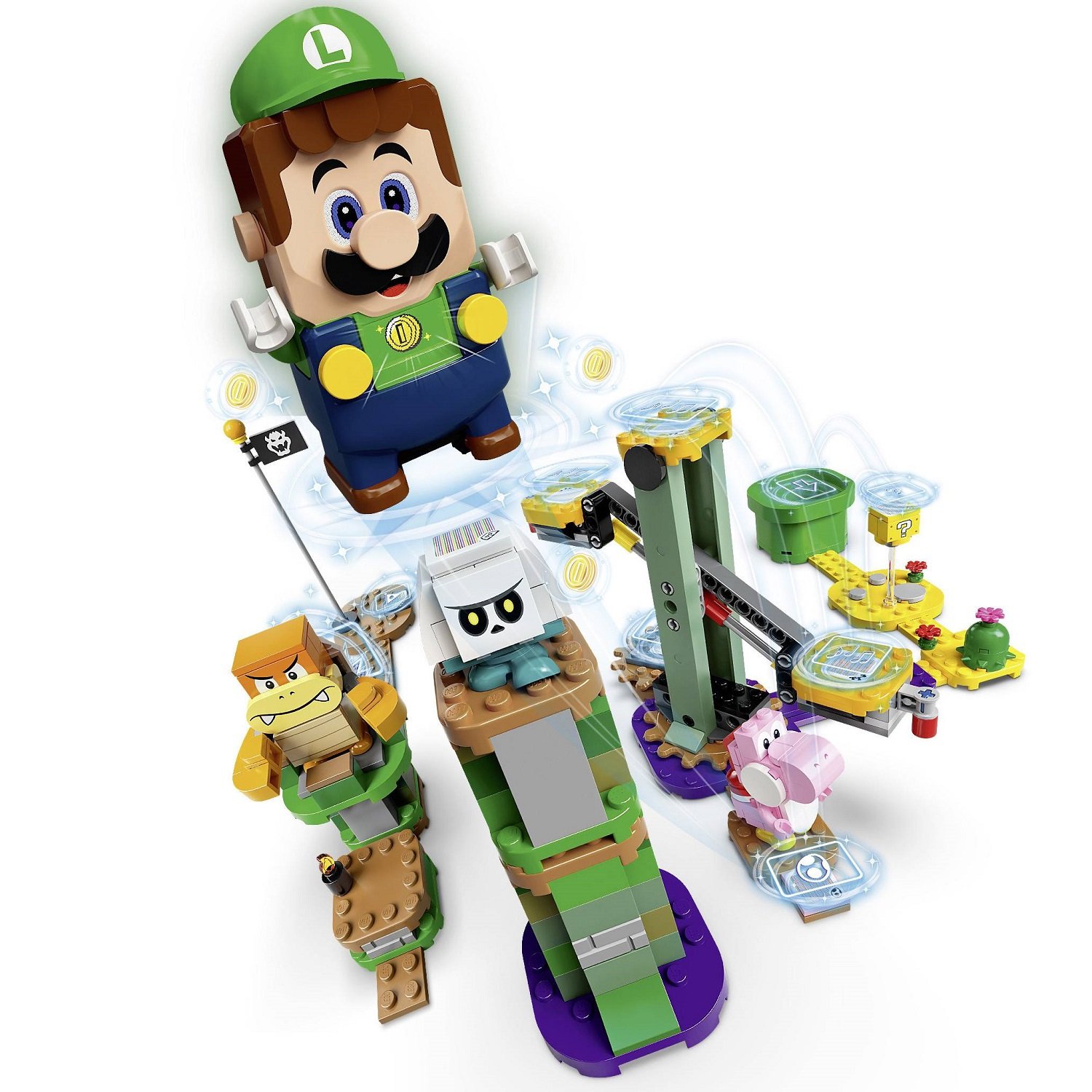 Конструктор LEGO Super Mario Пригоди разом з Луїджі - стартовий набір, 280 деталей (71387) - фото 4