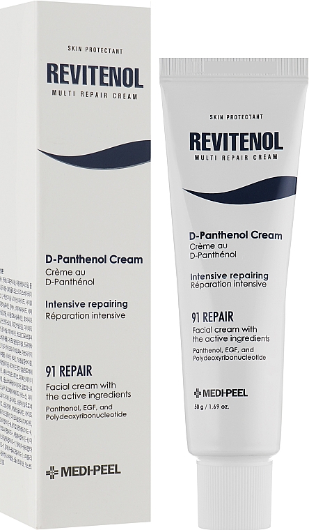 Відновлювальний крем для обличчя з полінуклеотидами Medi-Peel Revitenol Multi Repair Cream 50 мл - фото 2