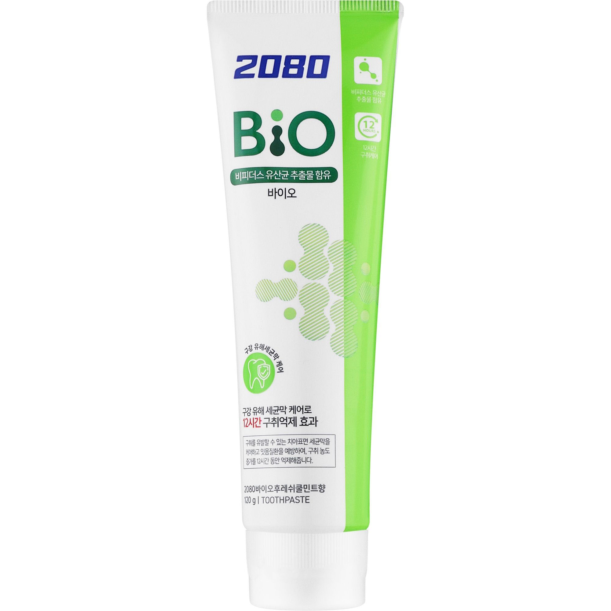 Освежающая зубная паста 2080 Bio Fresh Cool Mint Scent Toothpastes 120 г - фото 1