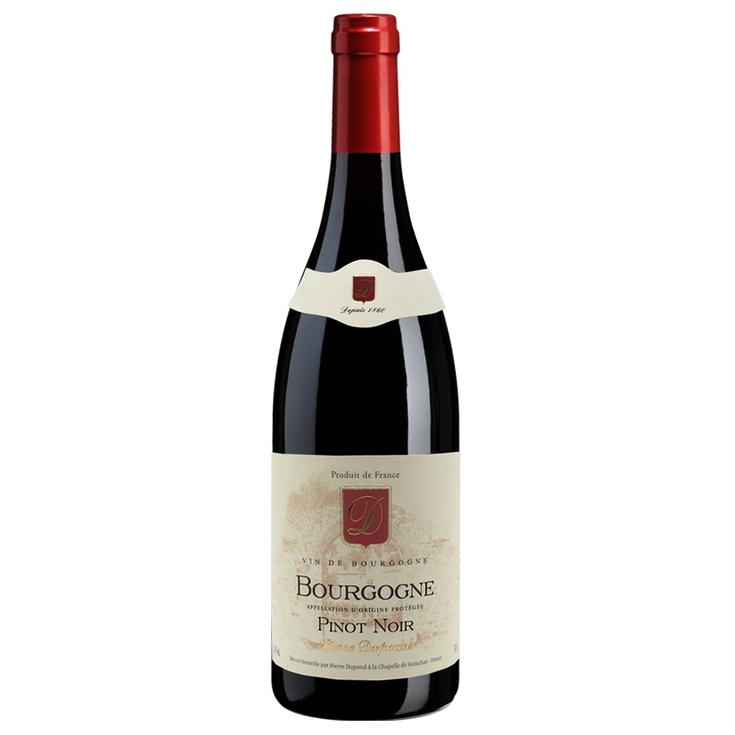 Вино Pierre Dupond Bourgogne Pinot Noir, красное, сухое, 13%, 0,75 л - фото 1