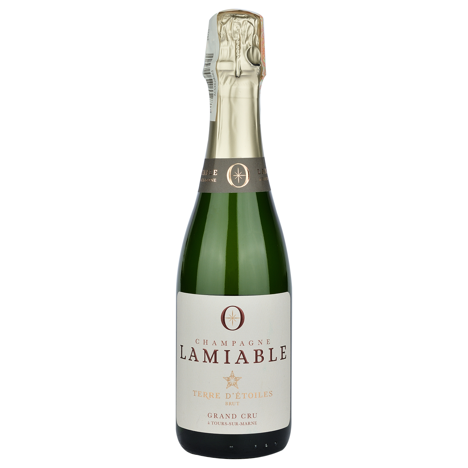 Шампанське Lamiable Terre D`Etoiles Brut Grand Cru, біле, брют, 0,375 л (53700) - фото 1