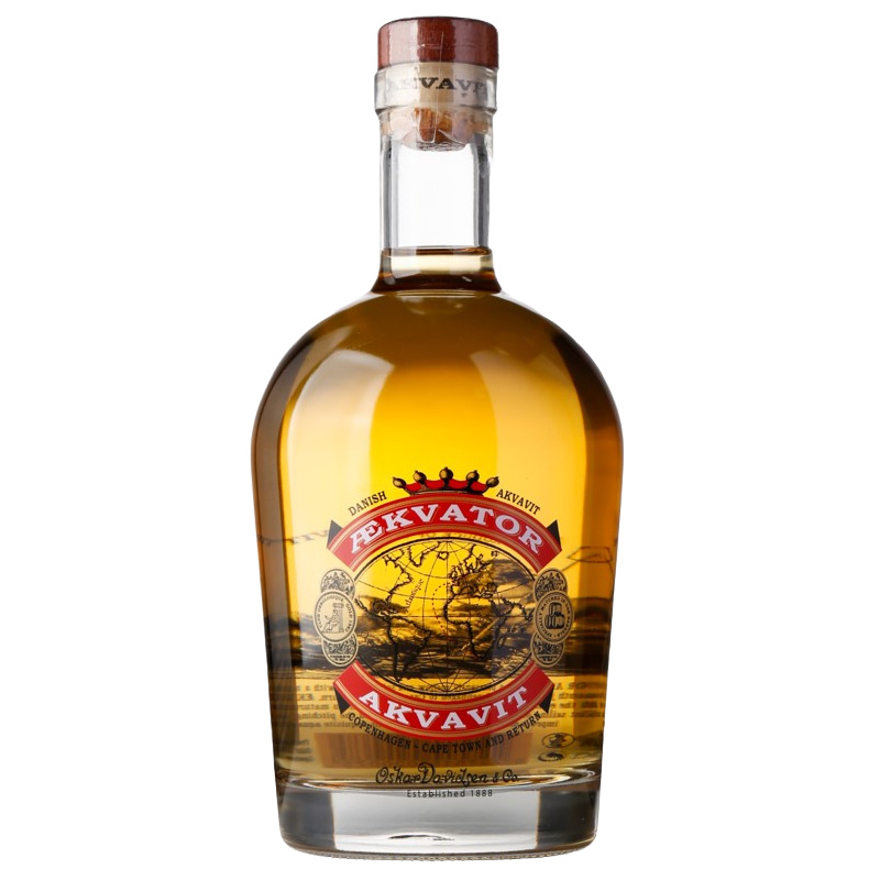 Алкогольний напій Akvavit Ekvator, 40%, 0,7 л - фото 1
