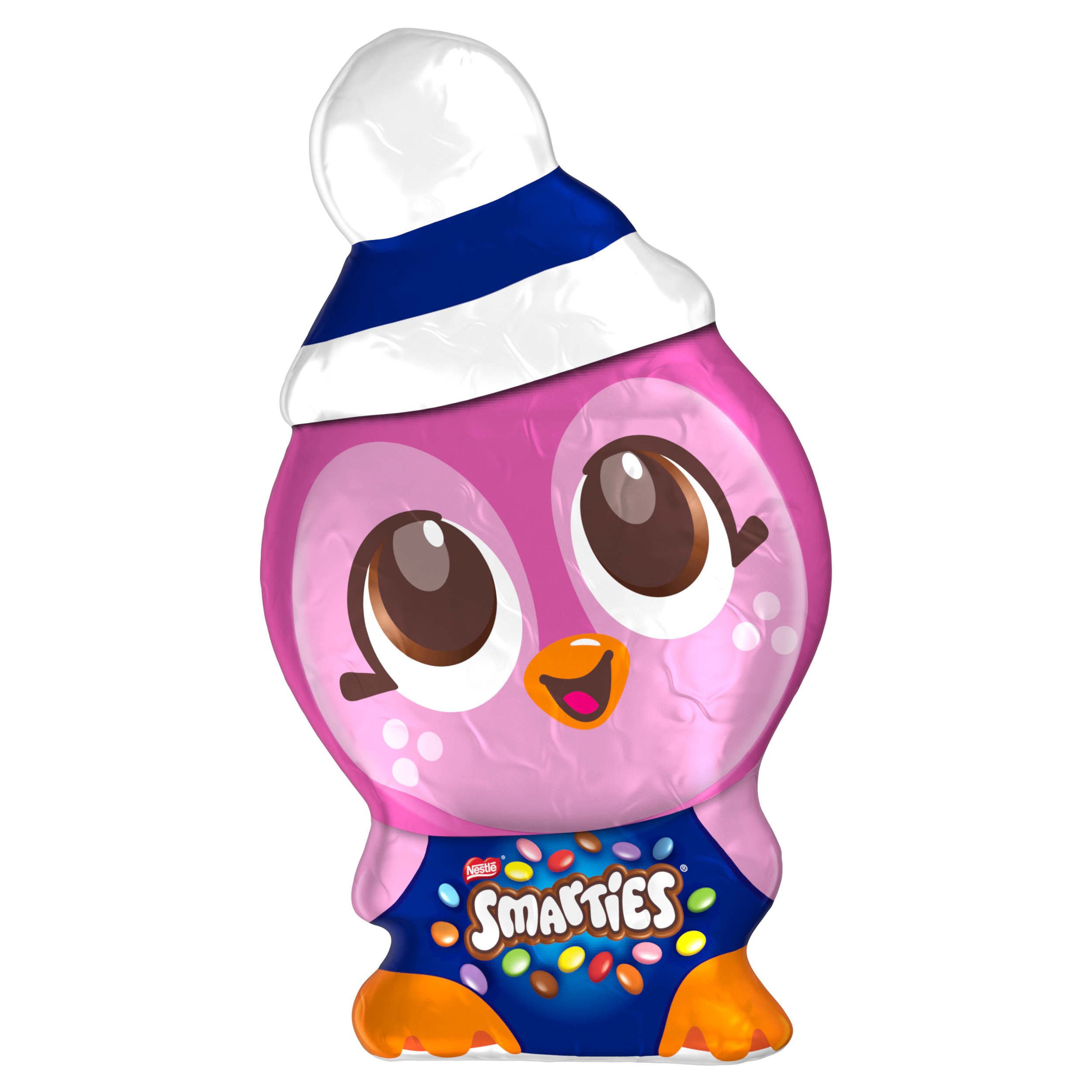 Шоколадна фігурка Smarties Пінгвін, з кольоровим дражем всередині, в асортименті, 85 г - фото 2