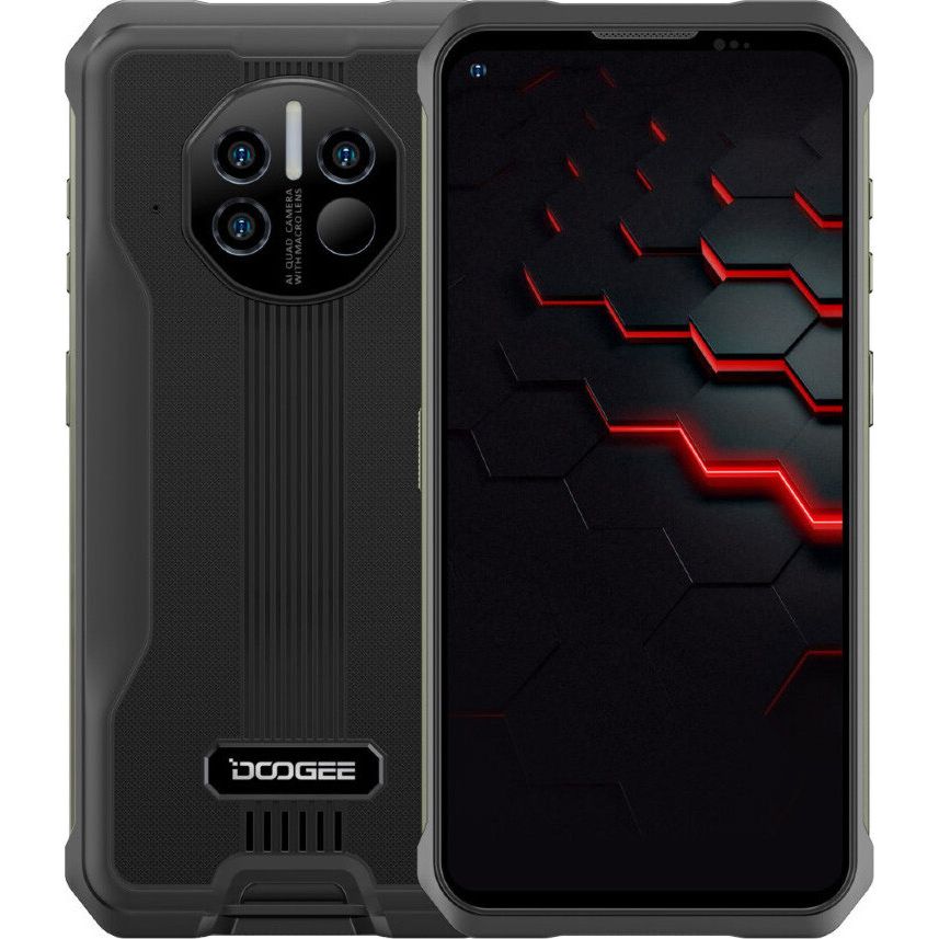 Смартфон Doogee V10 8/128 Gb Global Black - фото 1