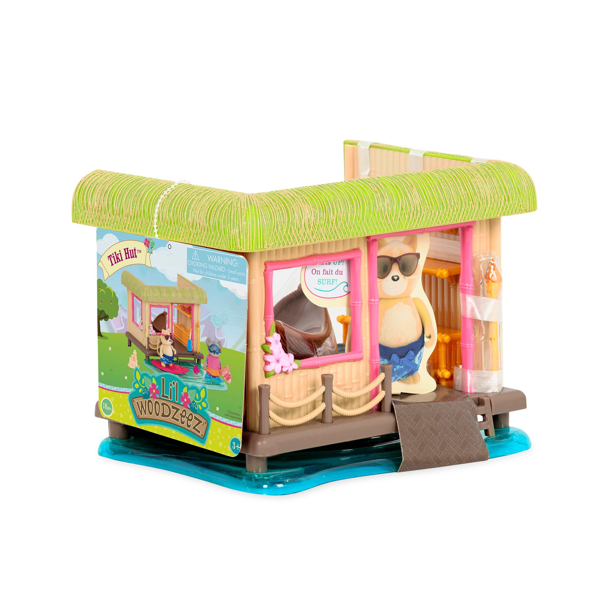 Игровой набор Lil Woodzeez Пляжный домик (6252Z) - фото 7