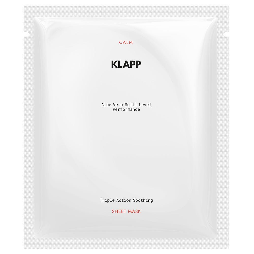 Маска для лица Klapp Triple Action Moisturizing Sheet Mask 20 мл х 3 шт. - фото 1