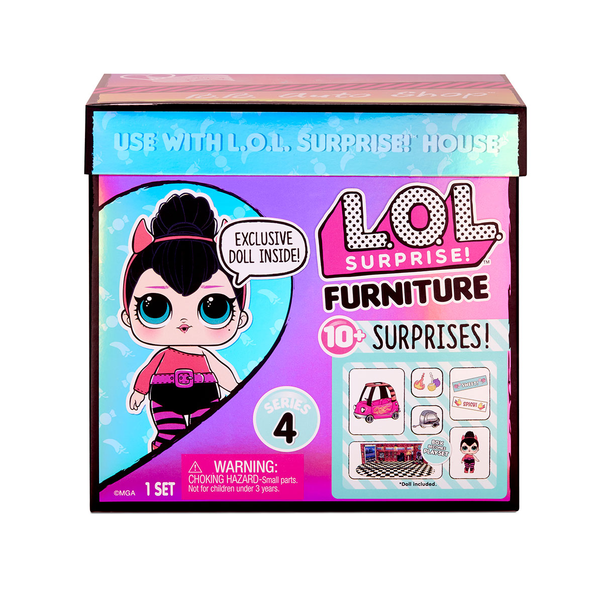 Ігровий набір з лялькою L.O.L. Surprise Furniture Перчинка, з аксесуарами (572619) - фото 4