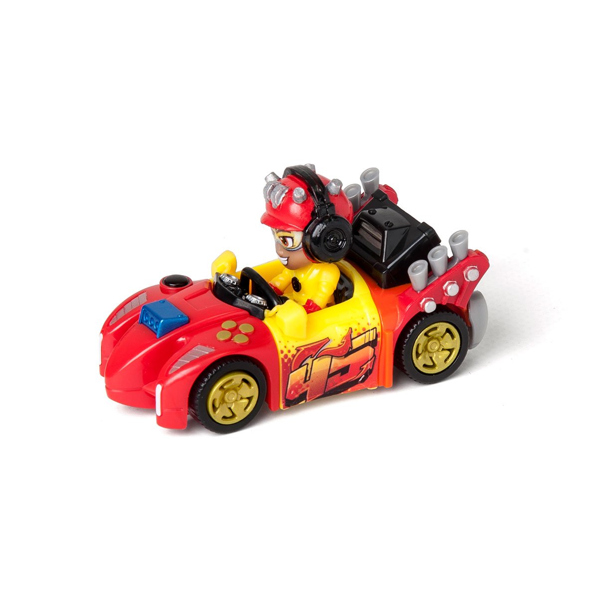 Машинка-конструктор з гонщиком T-Racers Міксуй та драйвуй, в асортименті (PTR1D208UA01) - фото 1