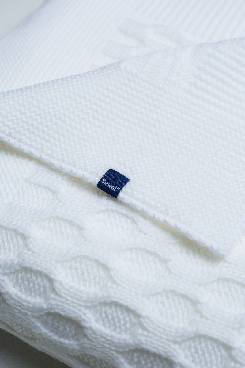 Плед Sewel, 180х130 см, білий (OW353210000) - фото 3
