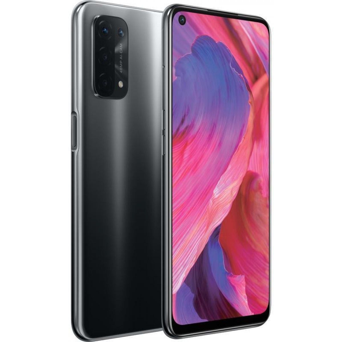 Смартфон Oppo A74 5G 6/128GB Prism Black - фото 1