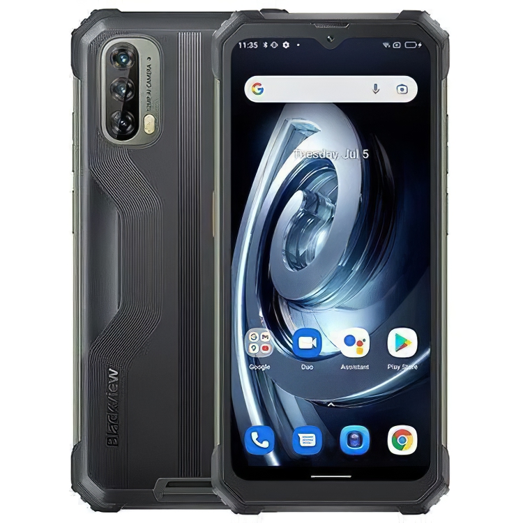 Смартфон Blackview BV7100 6/128Gb NFC Black - фото 1