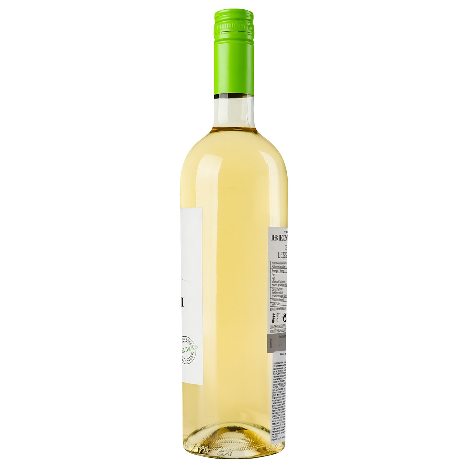 Вино безалкогольне The Bench Sauvignon Blanc, 0%, 0,75 л (36250) - фото 2
