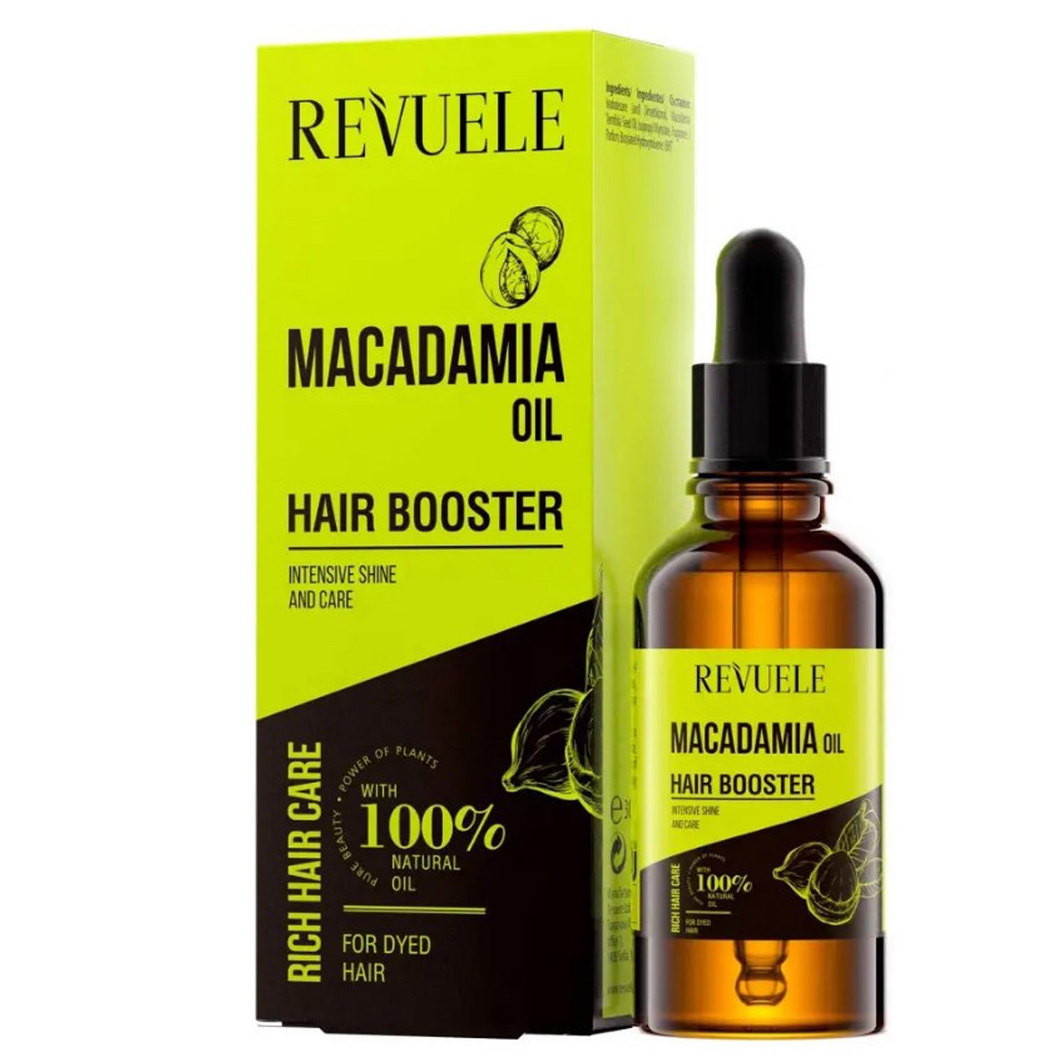 Бустер для волос Revuele с маслом макадамии, 30 мл - фото 1