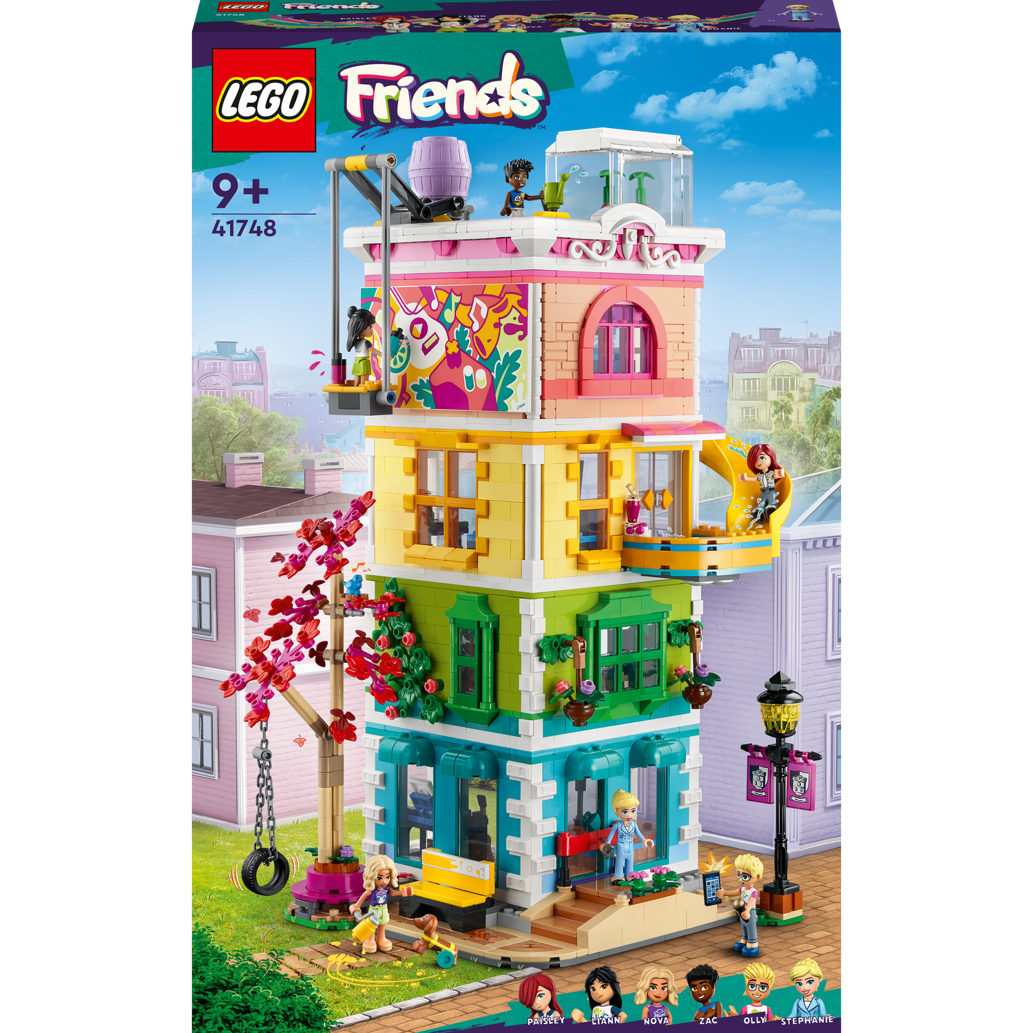 Конструктор LEGO Friends Хартлейк-Сити. Общественный центр, 1513 деталей (41748) - фото 1